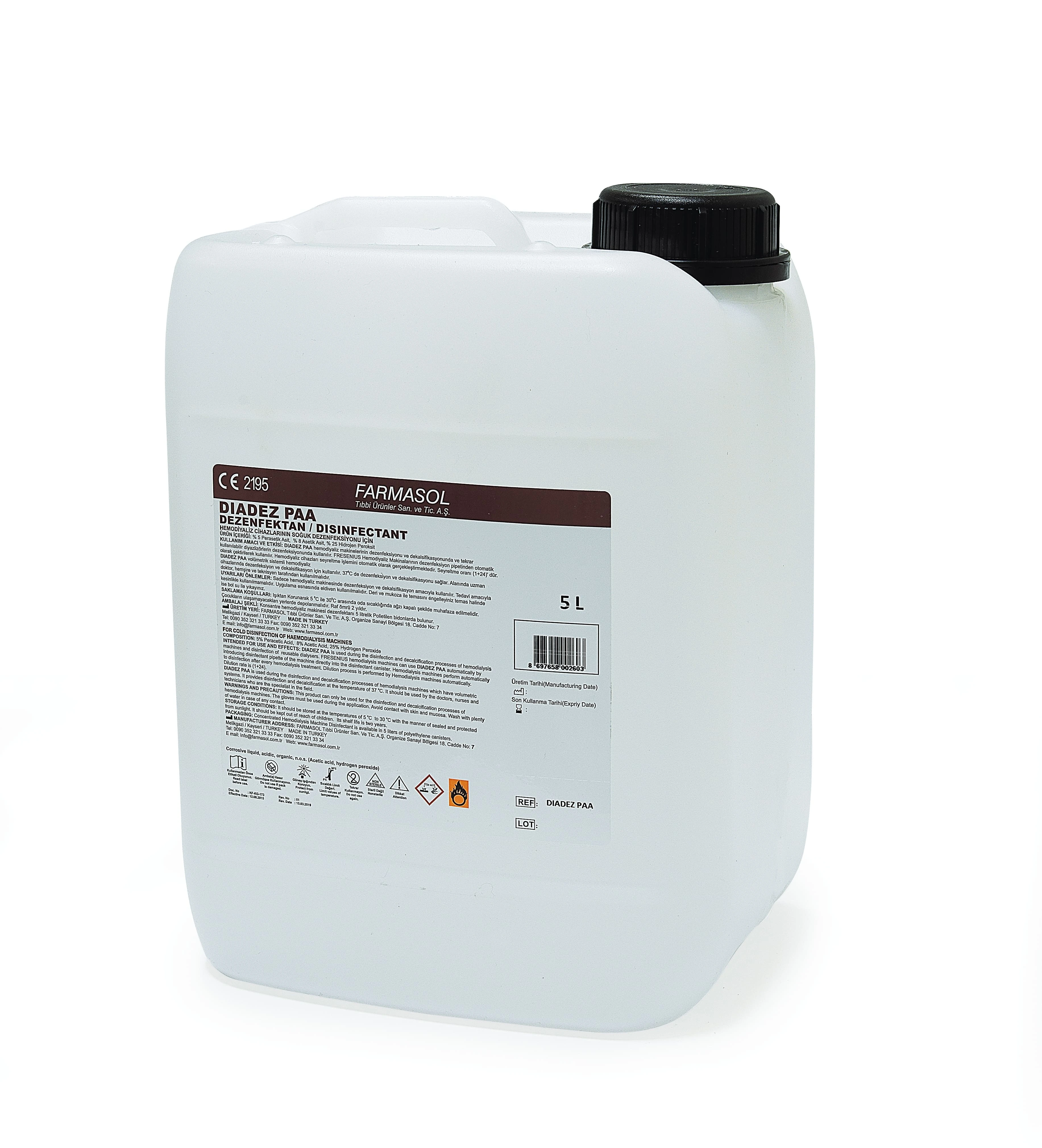 PAA Makine Dezenfektani