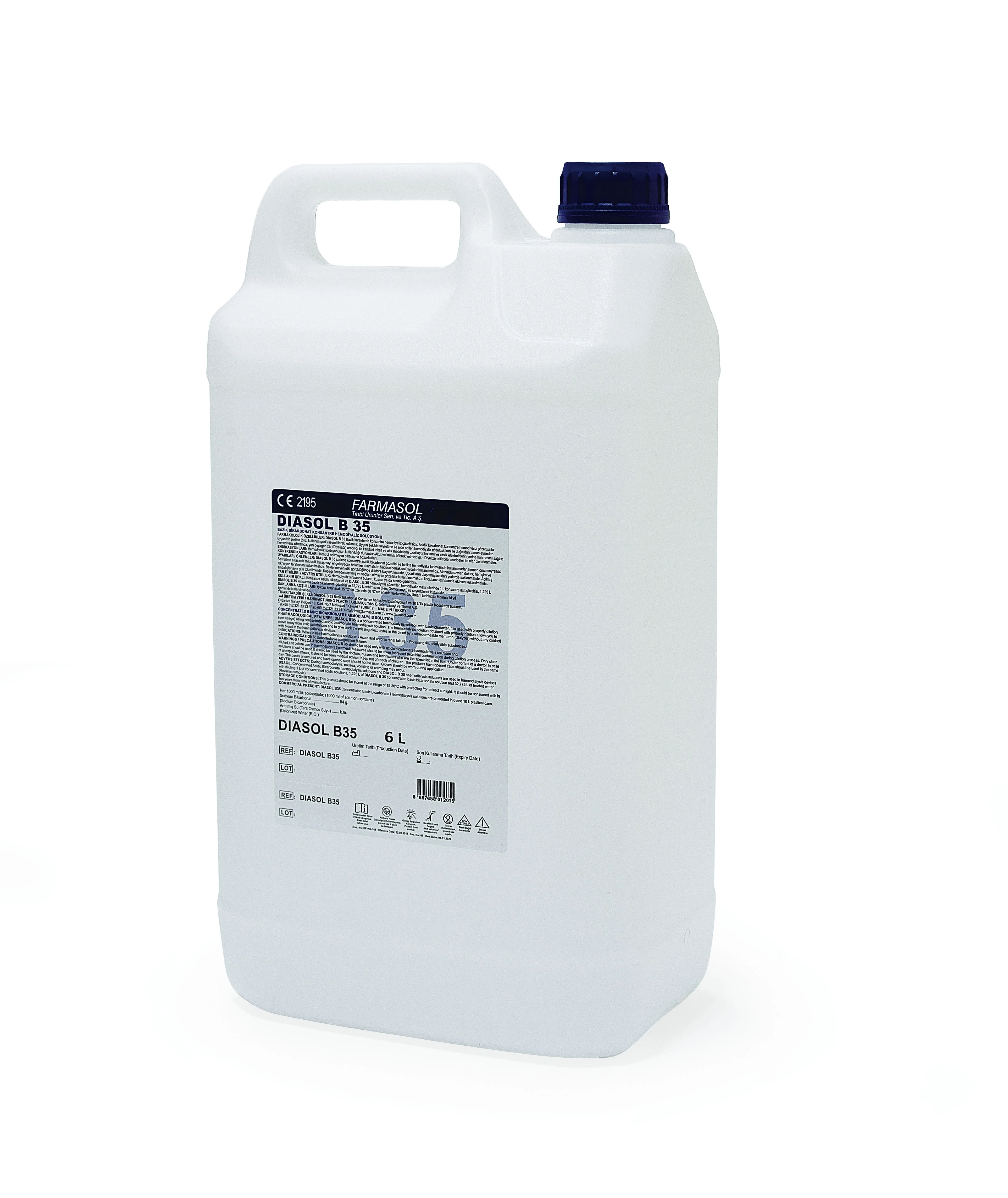 Konsantre Bazik Bikarbonat Solüsyonu